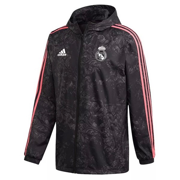 Coupe Vent Real Madrid 2021 2022 Noir Rose